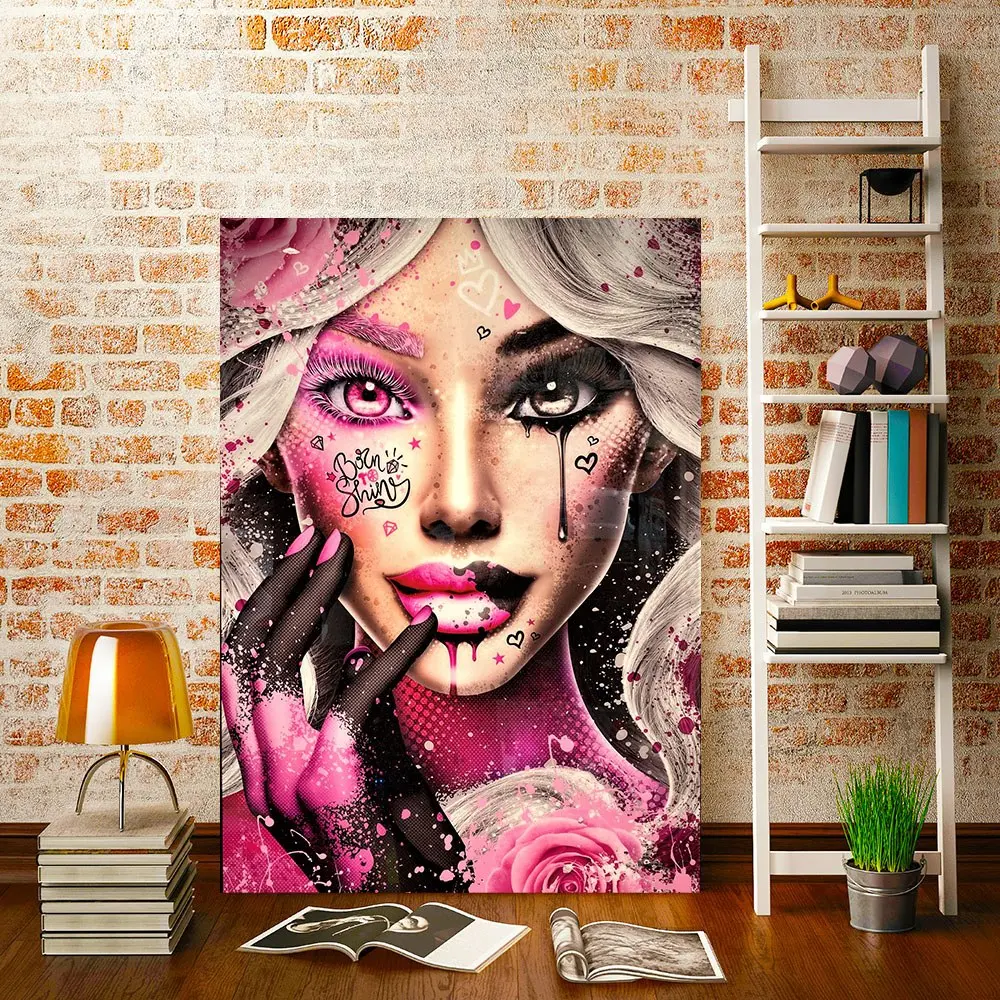 تابلو فانتزی ( 2103-rosegold )