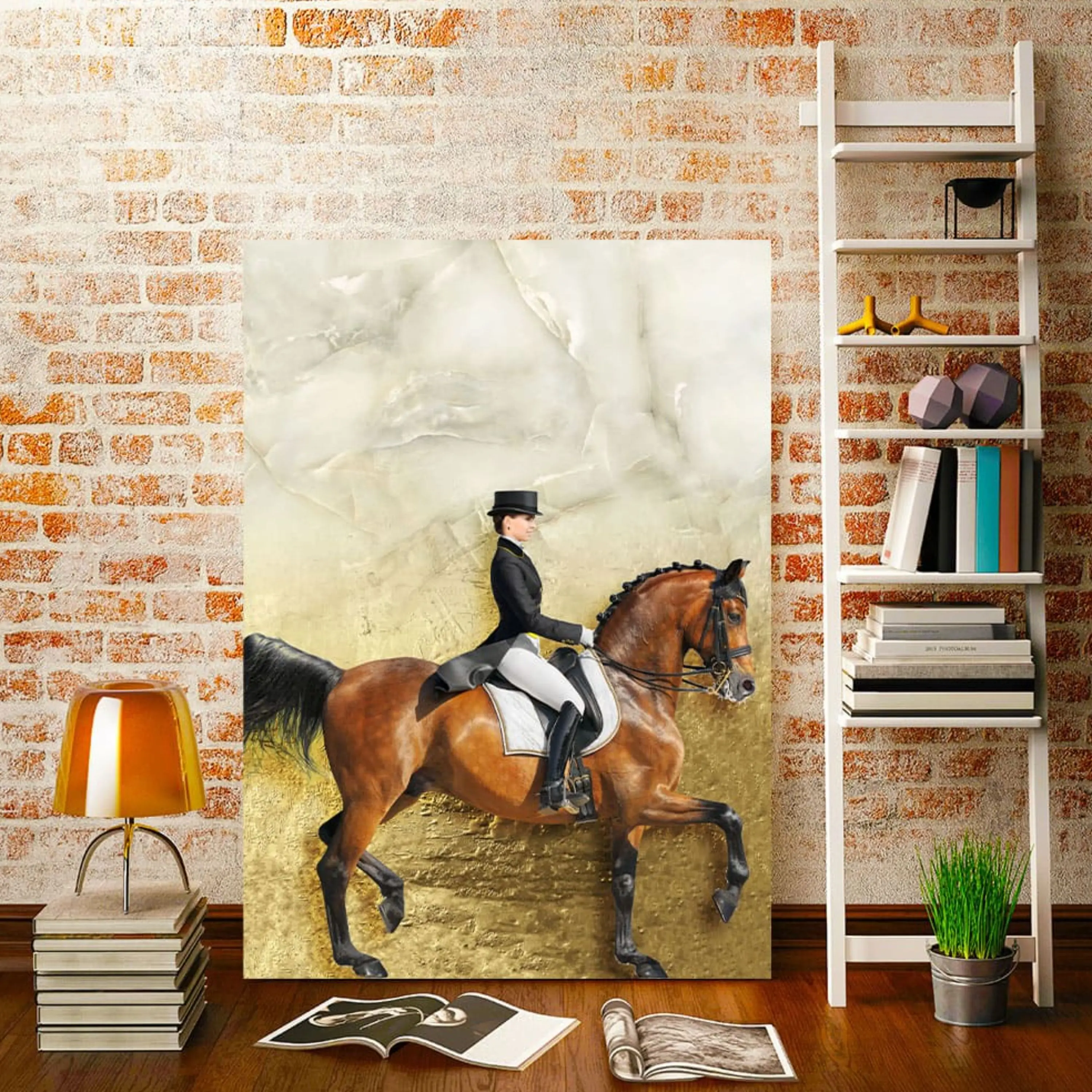تابلو دکوراتیو ( 1390-rosegold )
