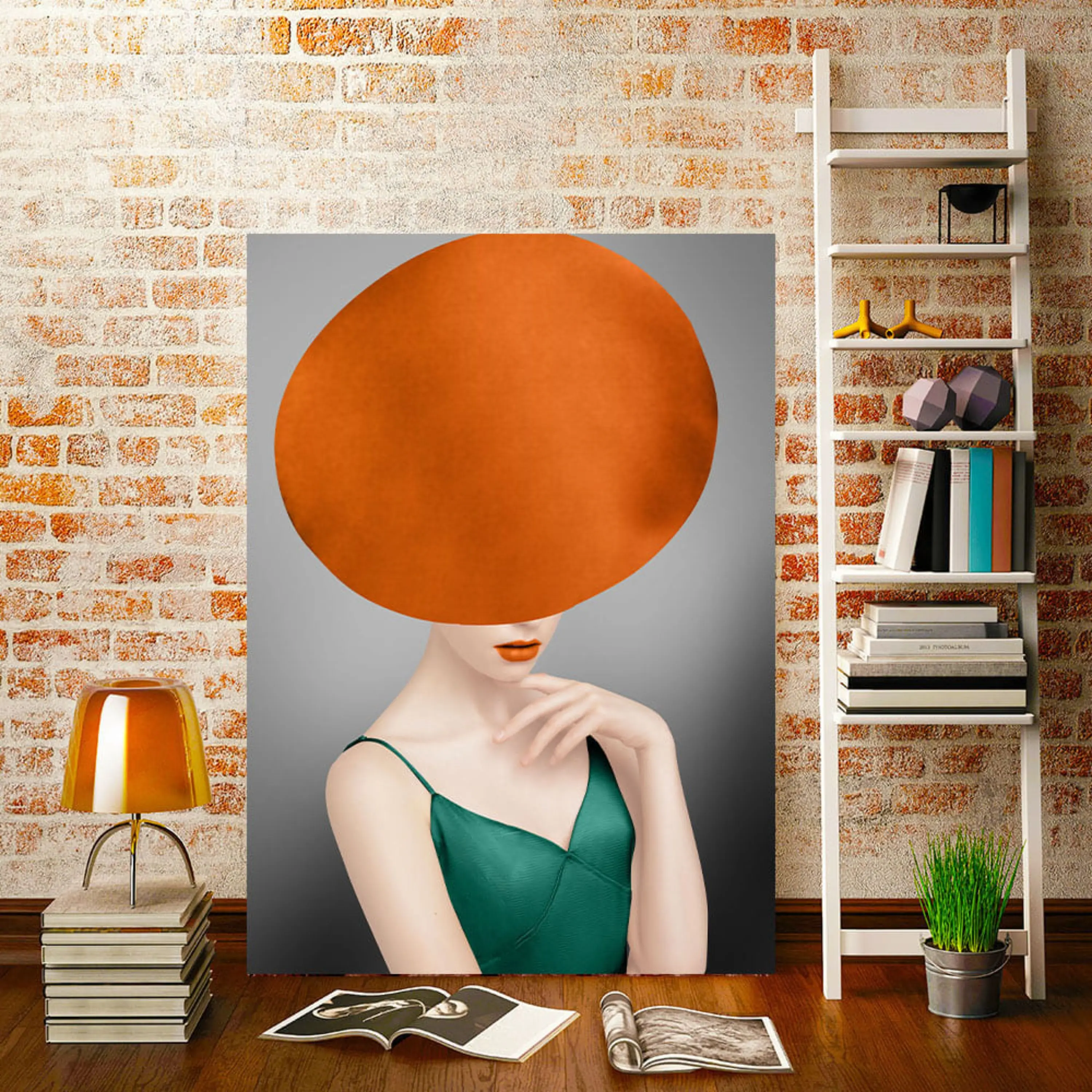 تابلو دکوراتیو ( 1457-rosegold )