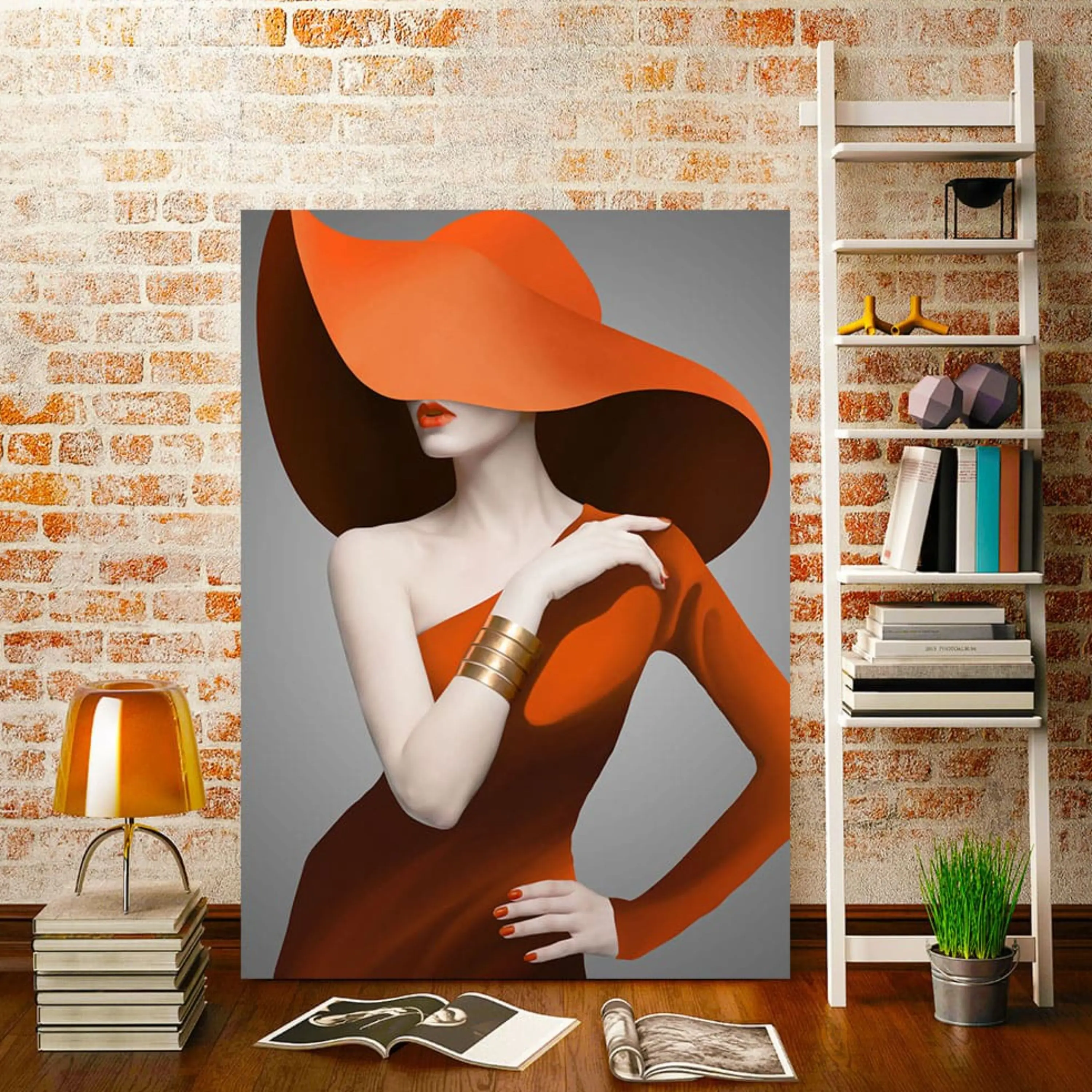 تابلو دکوراتیو ( 1371-rosegold )
