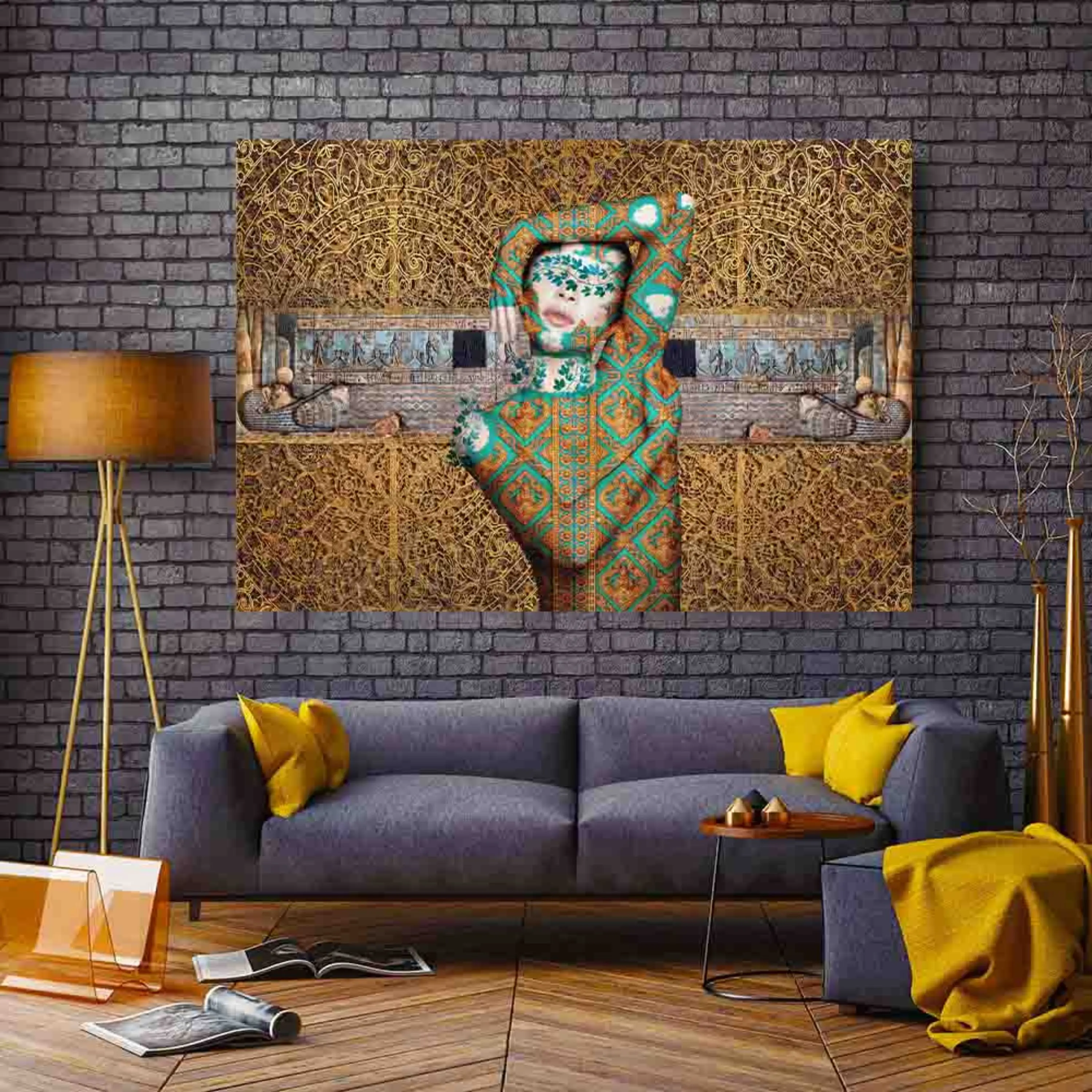 تابلو خط ( 1713-rosegold )