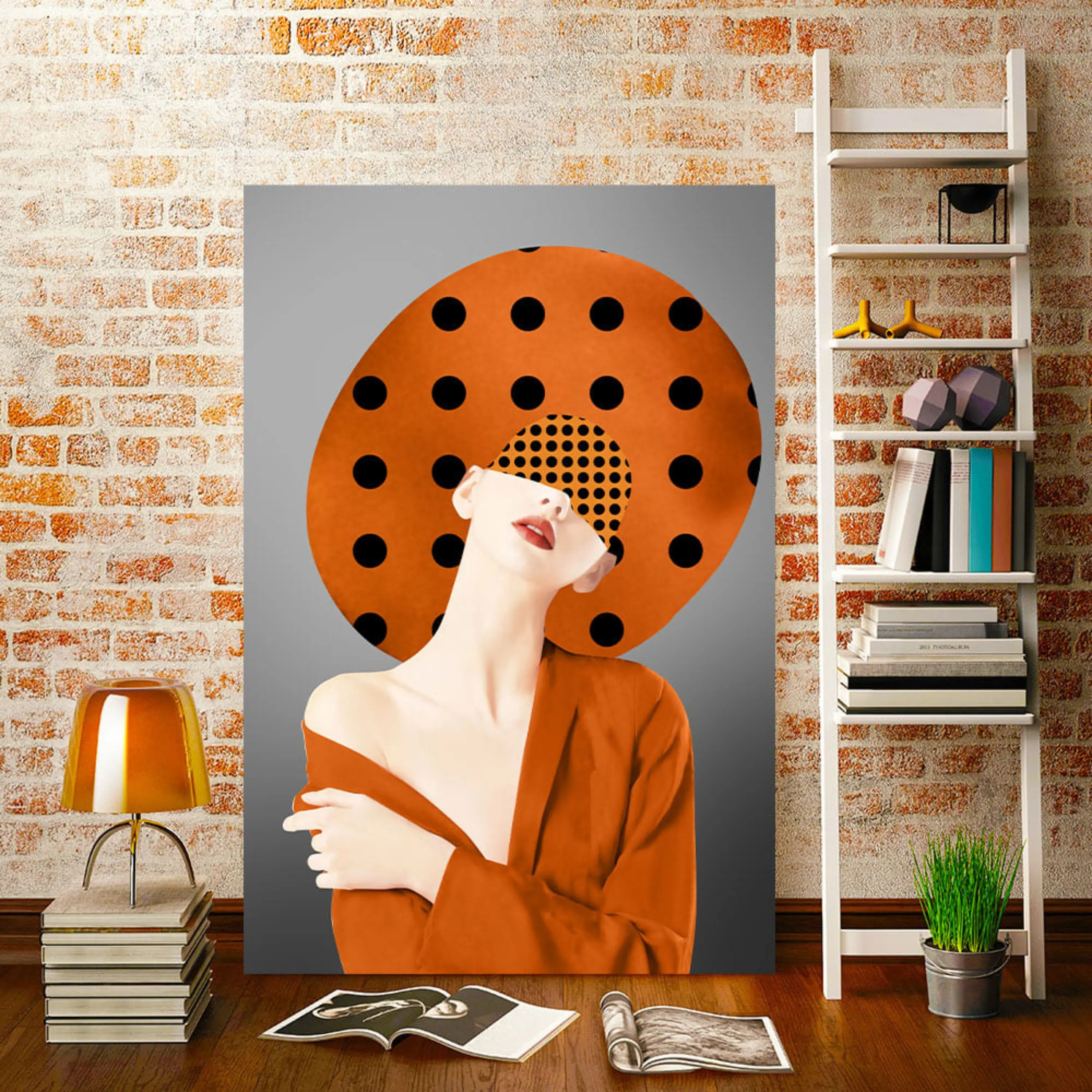 تابلو دکوراتیو ( 1394-rosegold )