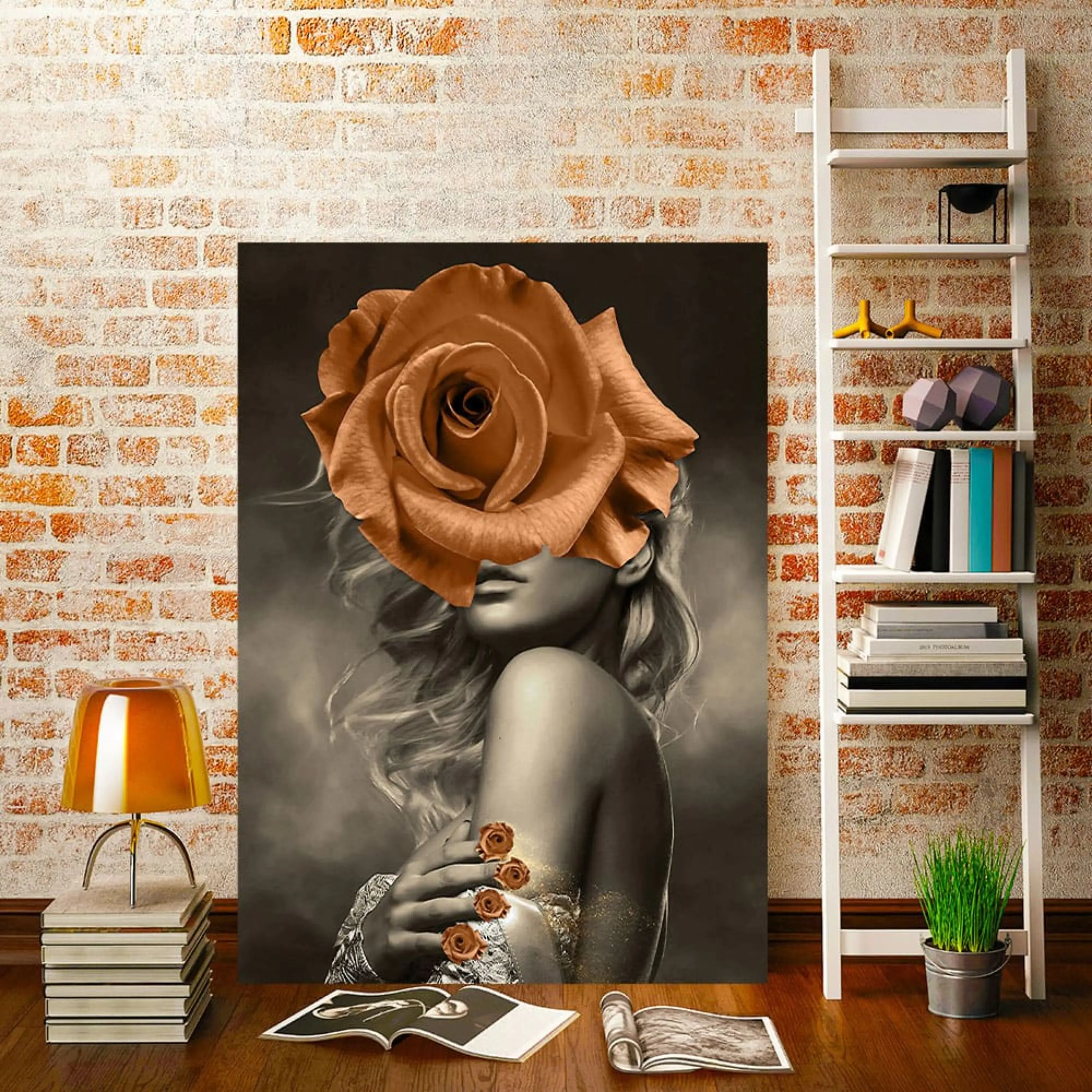 تابلو دکوراتیو ( 1311-rosegold )
